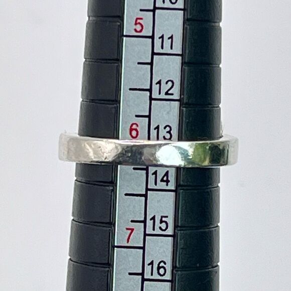 Tiffany & Co. Single Loving Heart Ring Paloma Picasso -529 Silver - Sz 6 - Picture 4 of 11